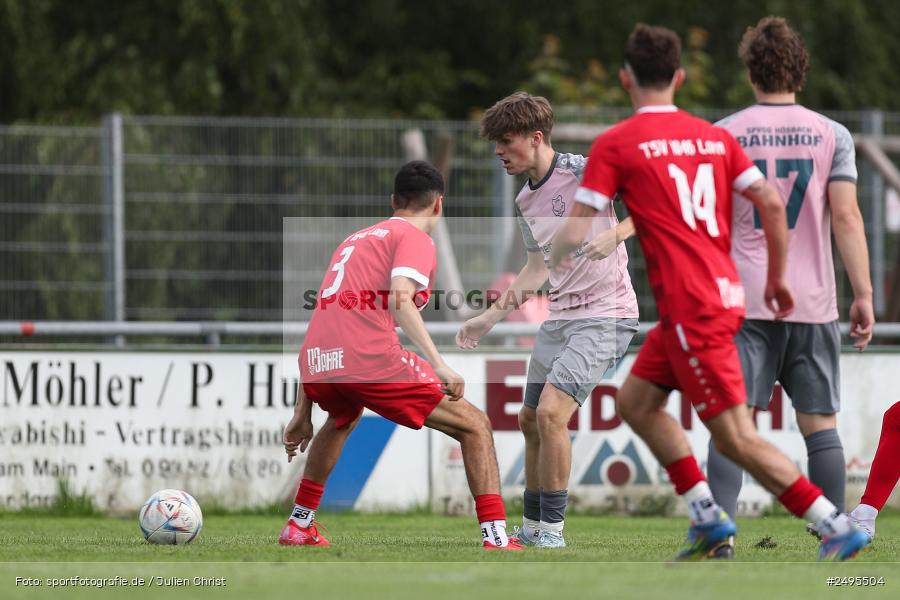 Sportgelände, Lohr am Main, 26.07.2025, sport, action, Fussball, BFV, 2. Spieltag, Bezirksliga Unterfranken West, HOS, TSV, SpVgg Hösbach-Bahnhof, TSV Lohr - Bild-ID: 2495504