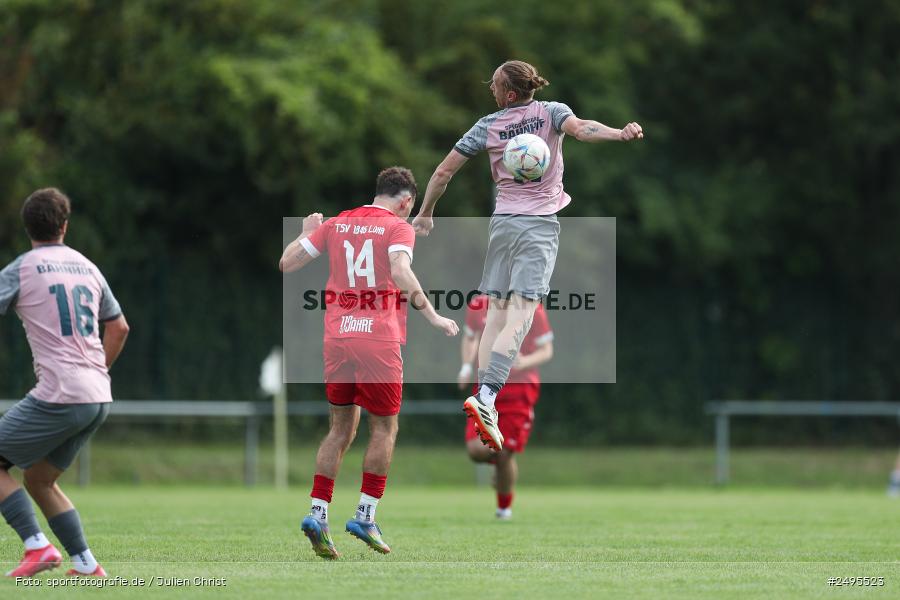 Sportgelände, Lohr am Main, 26.07.2025, sport, action, Fussball, BFV, 2. Spieltag, Bezirksliga Unterfranken West, HOS, TSV, SpVgg Hösbach-Bahnhof, TSV Lohr - Bild-ID: 2495523