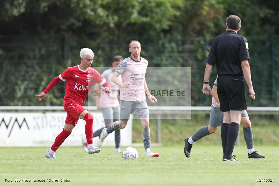 Sportgelände, Lohr am Main, 26.07.2025, sport, action, Fussball, BFV, 2. Spieltag, Bezirksliga Unterfranken West, HOS, TSV, SpVgg Hösbach-Bahnhof, TSV Lohr - Bild-ID: 2495524