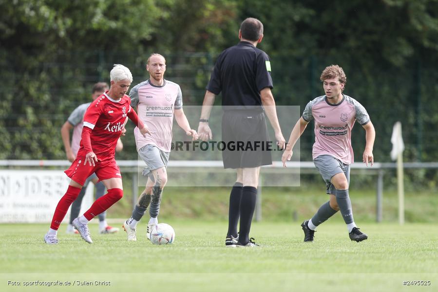 Sportgelände, Lohr am Main, 26.07.2025, sport, action, Fussball, BFV, 2. Spieltag, Bezirksliga Unterfranken West, HOS, TSV, SpVgg Hösbach-Bahnhof, TSV Lohr - Bild-ID: 2495525