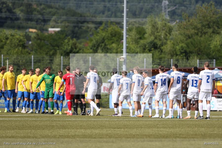 Sportgelände Seebachtal, Hain, 26.07.2025, sport, action, Fussball, BFV, 2. Spieltag, Landesliga Nordwest, ASV, DJK, ASV Rimpar, DJK Hain - Bild-ID: 2495533