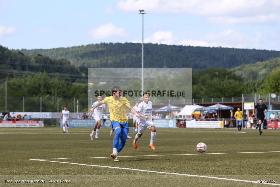 Sportgelände Seebachtal, Hain, 26.07.2025, sport, action, Fussball, BFV, 2. Spieltag, Landesliga Nordwest, ASV, DJK, ASV Rimpar, DJK Hain - Bild-ID: 2495535