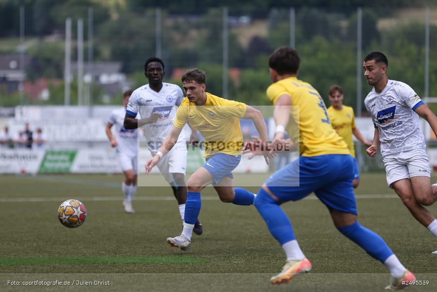 Sportgelände Seebachtal, Hain, 26.07.2025, sport, action, Fussball, BFV, 2. Spieltag, Landesliga Nordwest, ASV, DJK, ASV Rimpar, DJK Hain - Bild-ID: 2495539
