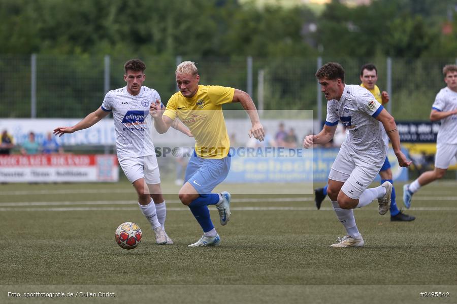 Sportgelände Seebachtal, Hain, 26.07.2025, sport, action, Fussball, BFV, 2. Spieltag, Landesliga Nordwest, ASV, DJK, ASV Rimpar, DJK Hain - Bild-ID: 2495542
