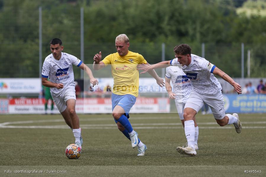 Sportgelände Seebachtal, Hain, 26.07.2025, sport, action, Fussball, BFV, 2. Spieltag, Landesliga Nordwest, ASV, DJK, ASV Rimpar, DJK Hain - Bild-ID: 2495543