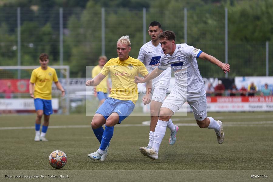 Sportgelände Seebachtal, Hain, 26.07.2025, sport, action, Fussball, BFV, 2. Spieltag, Landesliga Nordwest, ASV, DJK, ASV Rimpar, DJK Hain - Bild-ID: 2495546