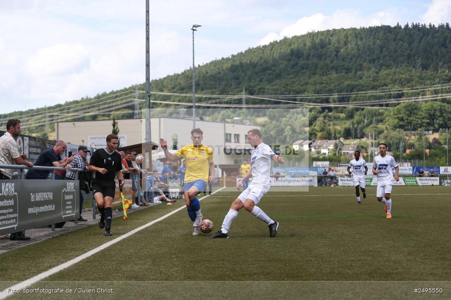 Sportgelände Seebachtal, Hain, 26.07.2025, sport, action, Fussball, BFV, 2. Spieltag, Landesliga Nordwest, ASV, DJK, ASV Rimpar, DJK Hain - Bild-ID: 2495550