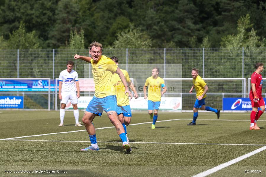 Sportgelände Seebachtal, Hain, 26.07.2025, sport, action, Fussball, BFV, 2. Spieltag, Landesliga Nordwest, ASV, DJK, ASV Rimpar, DJK Hain - Bild-ID: 2495559