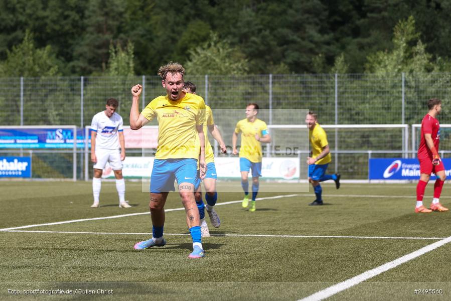 Sportgelände Seebachtal, Hain, 26.07.2025, sport, action, Fussball, BFV, 2. Spieltag, Landesliga Nordwest, ASV, DJK, ASV Rimpar, DJK Hain - Bild-ID: 2495560