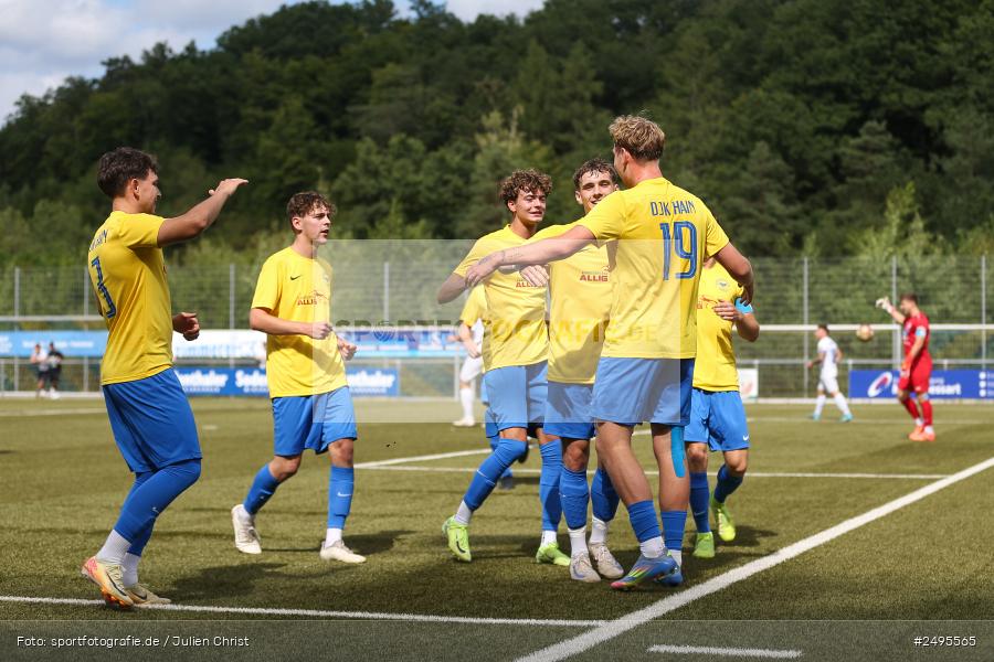 Sportgelände Seebachtal, Hain, 26.07.2025, sport, action, Fussball, BFV, 2. Spieltag, Landesliga Nordwest, ASV, DJK, ASV Rimpar, DJK Hain - Bild-ID: 2495565