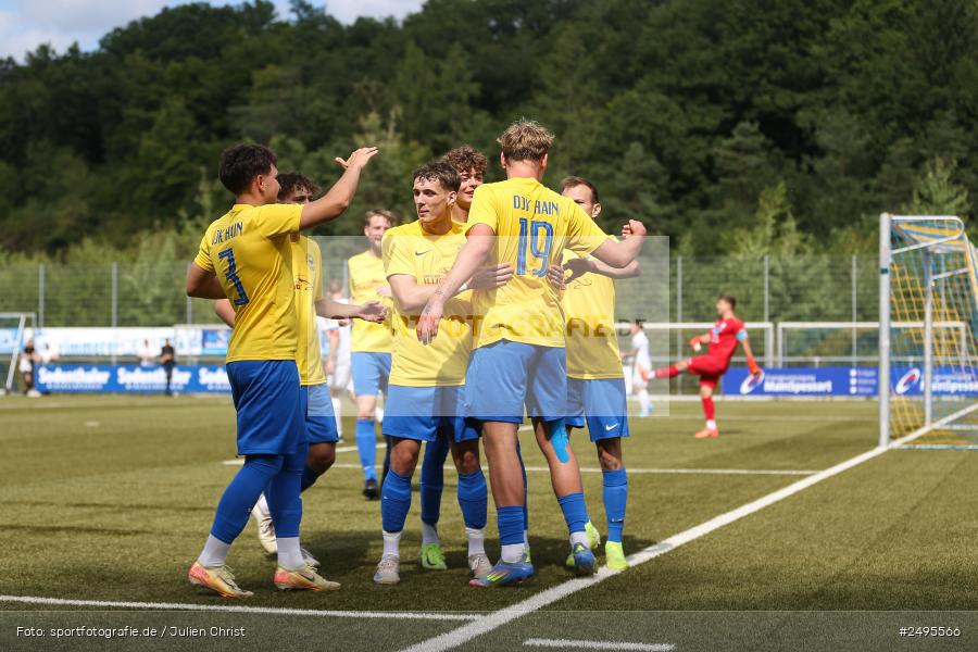 Sportgelände Seebachtal, Hain, 26.07.2025, sport, action, Fussball, BFV, 2. Spieltag, Landesliga Nordwest, ASV, DJK, ASV Rimpar, DJK Hain - Bild-ID: 2495566