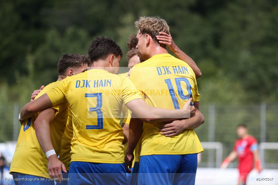 Sportgelände Seebachtal, Hain, 26.07.2025, sport, action, Fussball, BFV, 2. Spieltag, Landesliga Nordwest, ASV, DJK, ASV Rimpar, DJK Hain - Bild-ID: 2495567