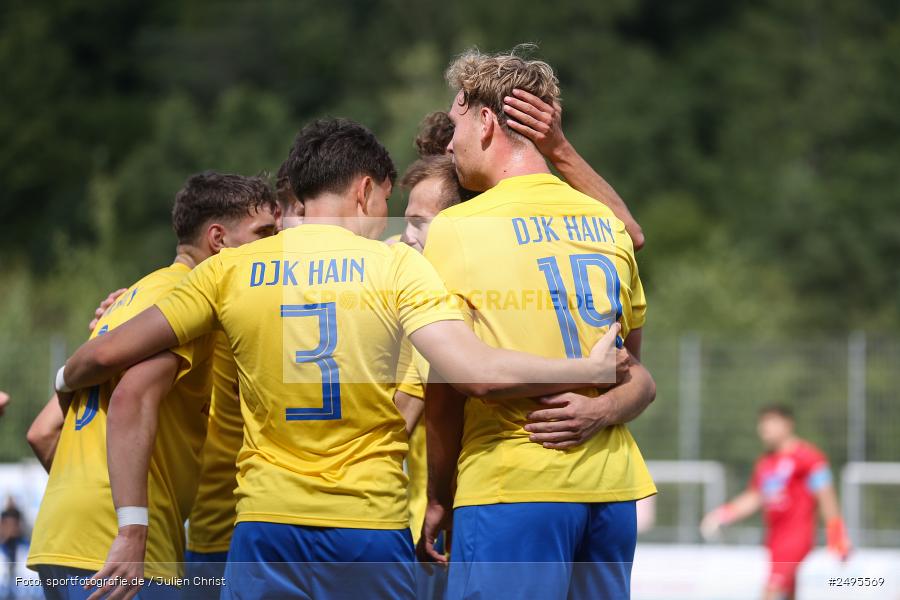 Sportgelände Seebachtal, Hain, 26.07.2025, sport, action, Fussball, BFV, 2. Spieltag, Landesliga Nordwest, ASV, DJK, ASV Rimpar, DJK Hain - Bild-ID: 2495569