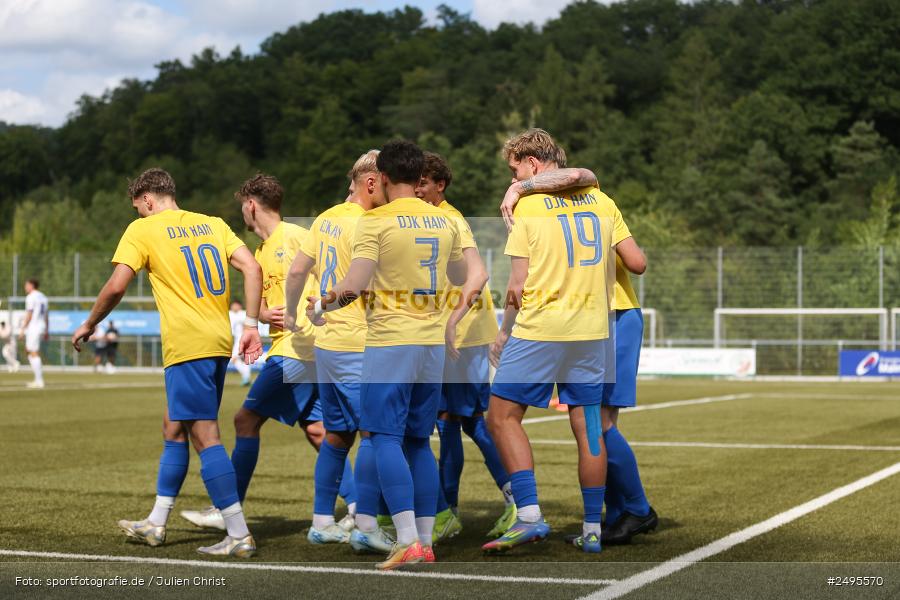 Sportgelände Seebachtal, Hain, 26.07.2025, sport, action, Fussball, BFV, 2. Spieltag, Landesliga Nordwest, ASV, DJK, ASV Rimpar, DJK Hain - Bild-ID: 2495570