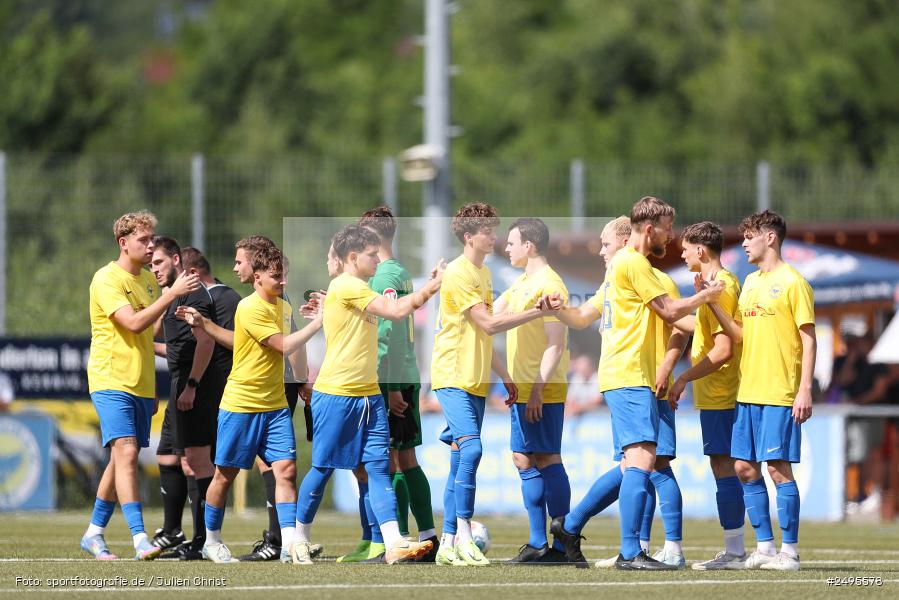 Sportgelände Seebachtal, Hain, 26.07.2025, sport, action, Fussball, BFV, 2. Spieltag, Landesliga Nordwest, ASV, DJK, ASV Rimpar, DJK Hain - Bild-ID: 2495578