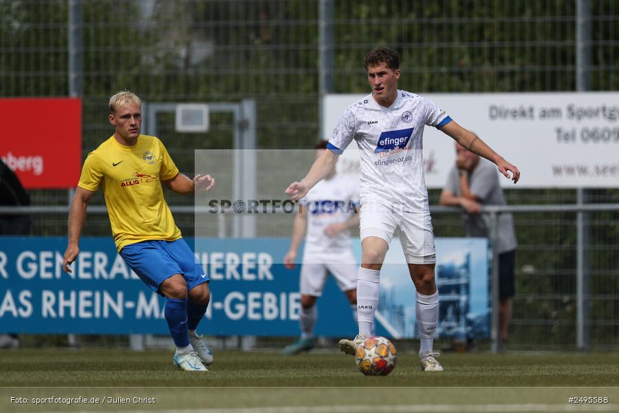 Sportgelände Seebachtal, Hain, 26.07.2025, sport, action, Fussball, BFV, 2. Spieltag, Landesliga Nordwest, ASV, DJK, ASV Rimpar, DJK Hain - Bild-ID: 2495588