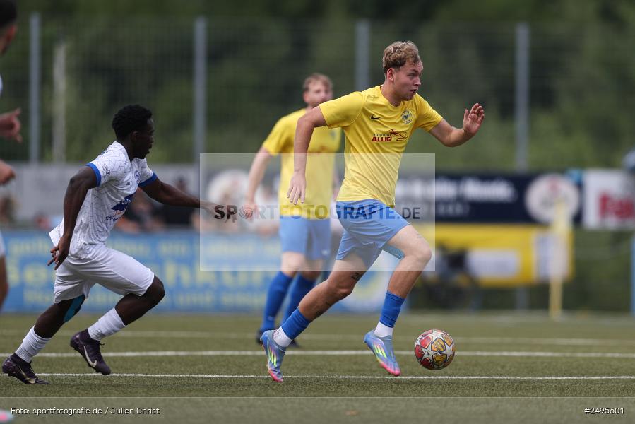 Sportgelände Seebachtal, Hain, 26.07.2025, sport, action, Fussball, BFV, 2. Spieltag, Landesliga Nordwest, ASV, DJK, ASV Rimpar, DJK Hain - Bild-ID: 2495601