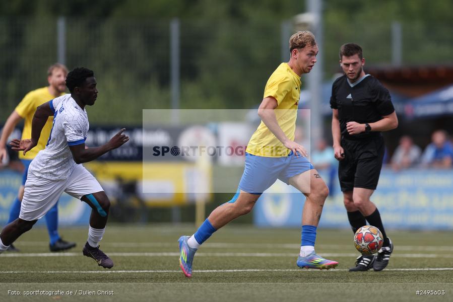 Sportgelände Seebachtal, Hain, 26.07.2025, sport, action, Fussball, BFV, 2. Spieltag, Landesliga Nordwest, ASV, DJK, ASV Rimpar, DJK Hain - Bild-ID: 2495603
