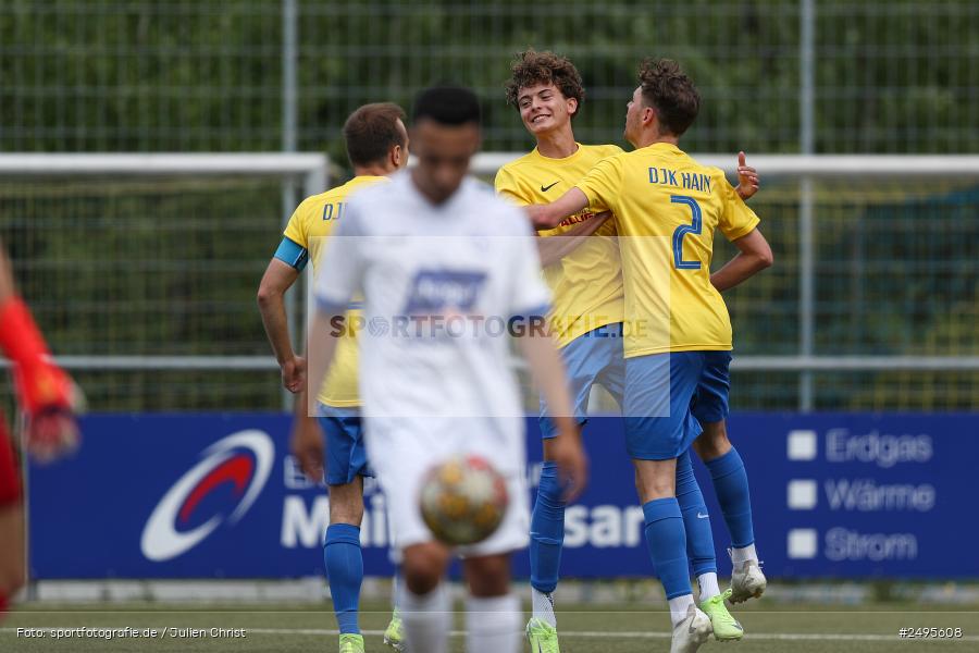 Sportgelände Seebachtal, Hain, 26.07.2025, sport, action, Fussball, BFV, 2. Spieltag, Landesliga Nordwest, ASV, DJK, ASV Rimpar, DJK Hain - Bild-ID: 2495608