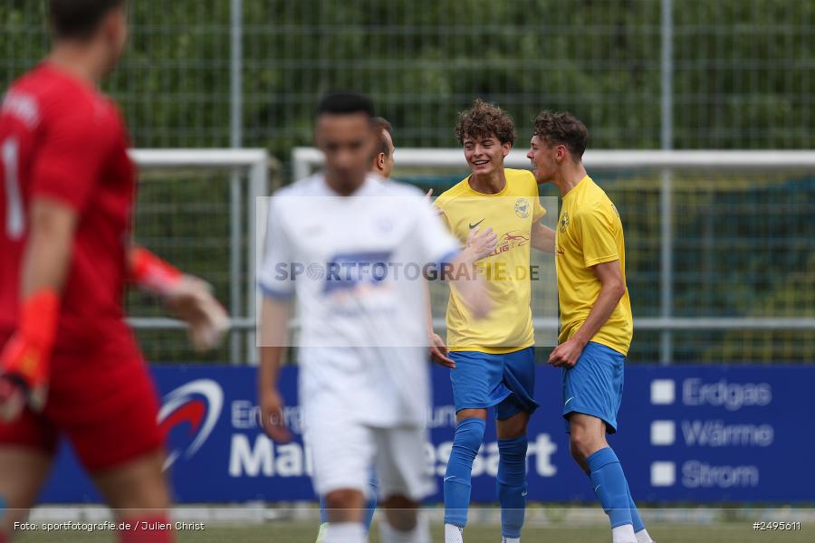 Sportgelände Seebachtal, Hain, 26.07.2025, sport, action, Fussball, BFV, 2. Spieltag, Landesliga Nordwest, ASV, DJK, ASV Rimpar, DJK Hain - Bild-ID: 2495611