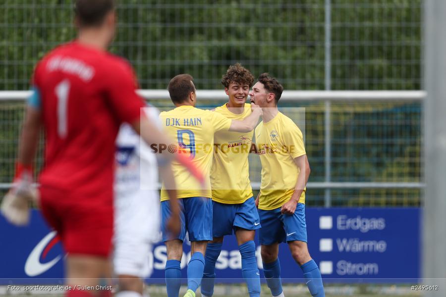Sportgelände Seebachtal, Hain, 26.07.2025, sport, action, Fussball, BFV, 2. Spieltag, Landesliga Nordwest, ASV, DJK, ASV Rimpar, DJK Hain - Bild-ID: 2495612