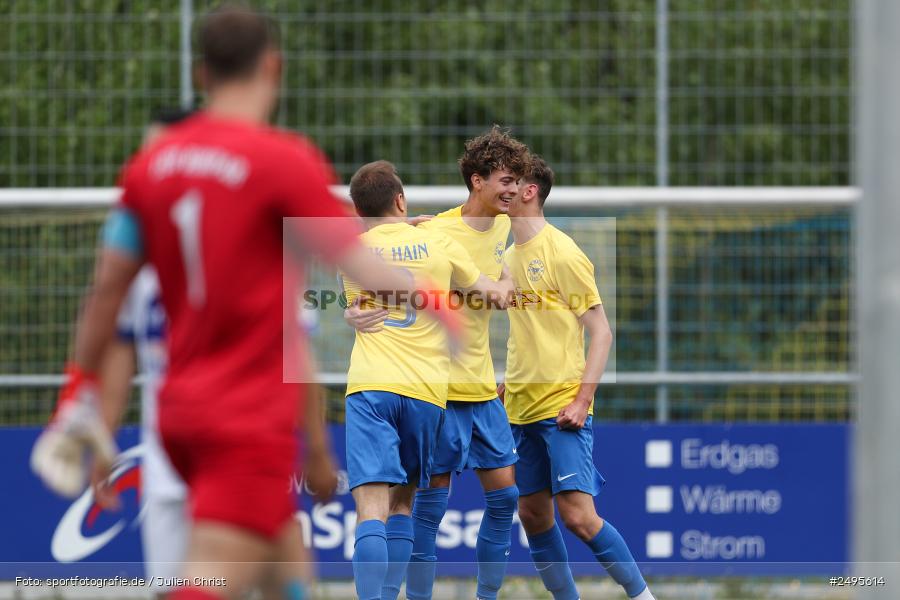 Sportgelände Seebachtal, Hain, 26.07.2025, sport, action, Fussball, BFV, 2. Spieltag, Landesliga Nordwest, ASV, DJK, ASV Rimpar, DJK Hain - Bild-ID: 2495614