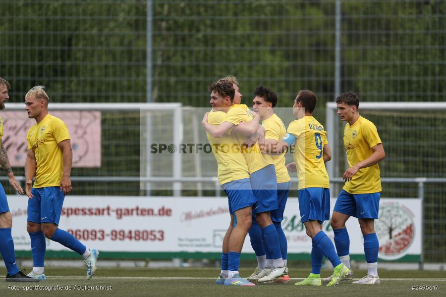 Sportgelände Seebachtal, Hain, 26.07.2025, sport, action, Fussball, BFV, 2. Spieltag, Landesliga Nordwest, ASV, DJK, ASV Rimpar, DJK Hain - Bild-ID: 2495617