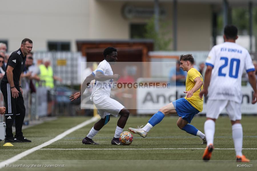 Sportgelände Seebachtal, Hain, 26.07.2025, sport, action, Fussball, BFV, 2. Spieltag, Landesliga Nordwest, ASV, DJK, ASV Rimpar, DJK Hain - Bild-ID: 2495621