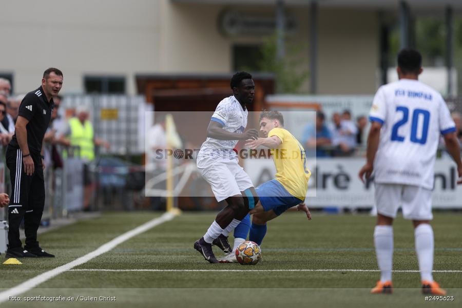 Sportgelände Seebachtal, Hain, 26.07.2025, sport, action, Fussball, BFV, 2. Spieltag, Landesliga Nordwest, ASV, DJK, ASV Rimpar, DJK Hain - Bild-ID: 2495623