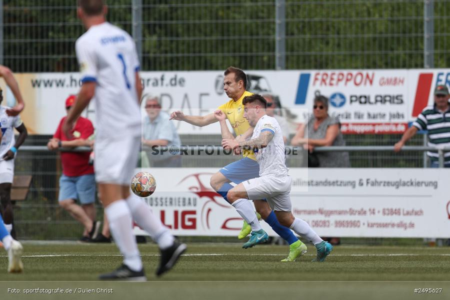 Sportgelände Seebachtal, Hain, 26.07.2025, sport, action, Fussball, BFV, 2. Spieltag, Landesliga Nordwest, ASV, DJK, ASV Rimpar, DJK Hain - Bild-ID: 2495627