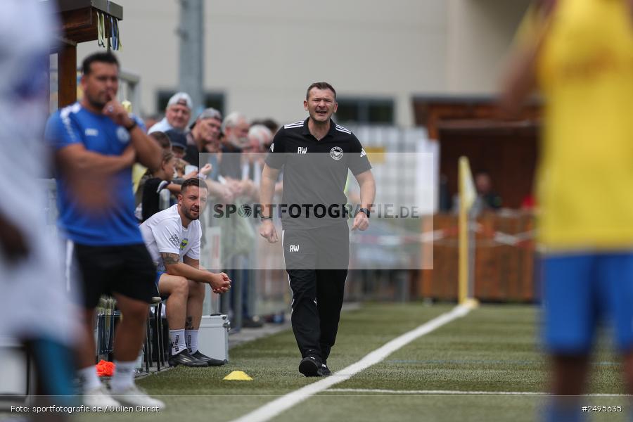 Sportgelände Seebachtal, Hain, 26.07.2025, sport, action, Fussball, BFV, 2. Spieltag, Landesliga Nordwest, ASV, DJK, ASV Rimpar, DJK Hain - Bild-ID: 2495635