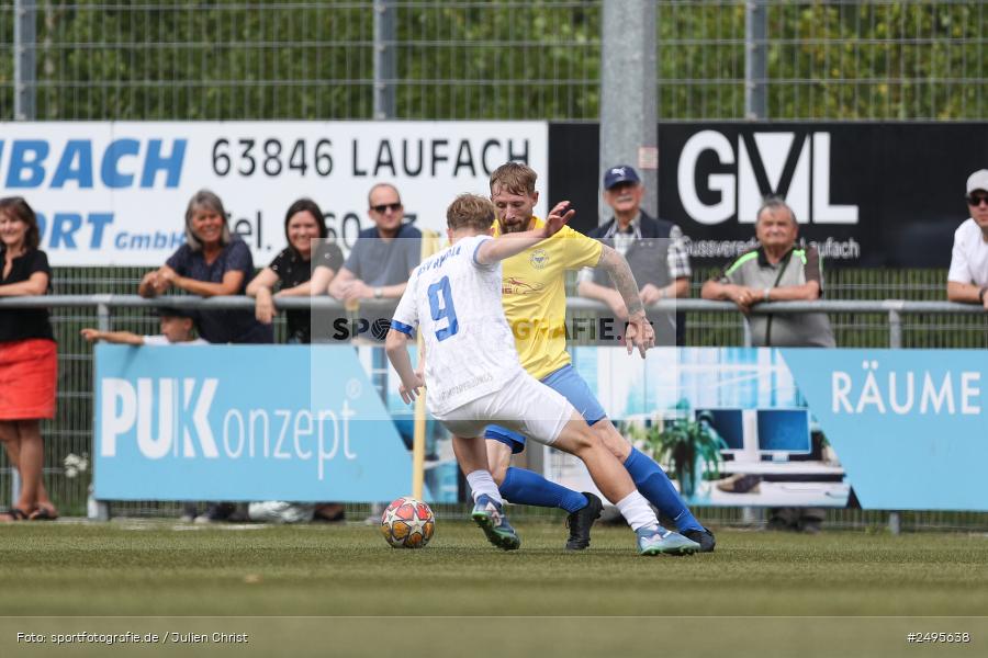 Sportgelände Seebachtal, Hain, 26.07.2025, sport, action, Fussball, BFV, 2. Spieltag, Landesliga Nordwest, ASV, DJK, ASV Rimpar, DJK Hain - Bild-ID: 2495638