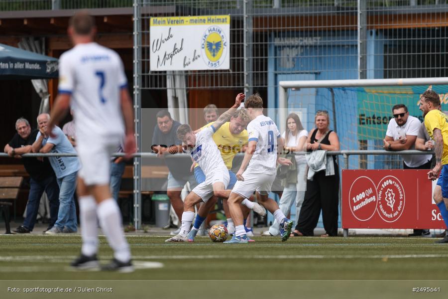 Sportgelände Seebachtal, Hain, 26.07.2025, sport, action, Fussball, BFV, 2. Spieltag, Landesliga Nordwest, ASV, DJK, ASV Rimpar, DJK Hain - Bild-ID: 2495641