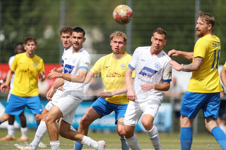 Sportgelände Seebachtal, Hain, 26.07.2025, sport, action, Fussball, BFV, 2. Spieltag, Landesliga Nordwest, ASV, DJK, ASV Rimpar, DJK Hain - Bild-ID: 2495645