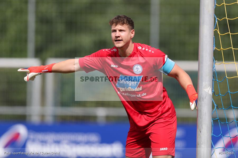 Sportgelände Seebachtal, Hain, 26.07.2025, sport, action, Fussball, BFV, 2. Spieltag, Landesliga Nordwest, ASV, DJK, ASV Rimpar, DJK Hain - Bild-ID: 2495646