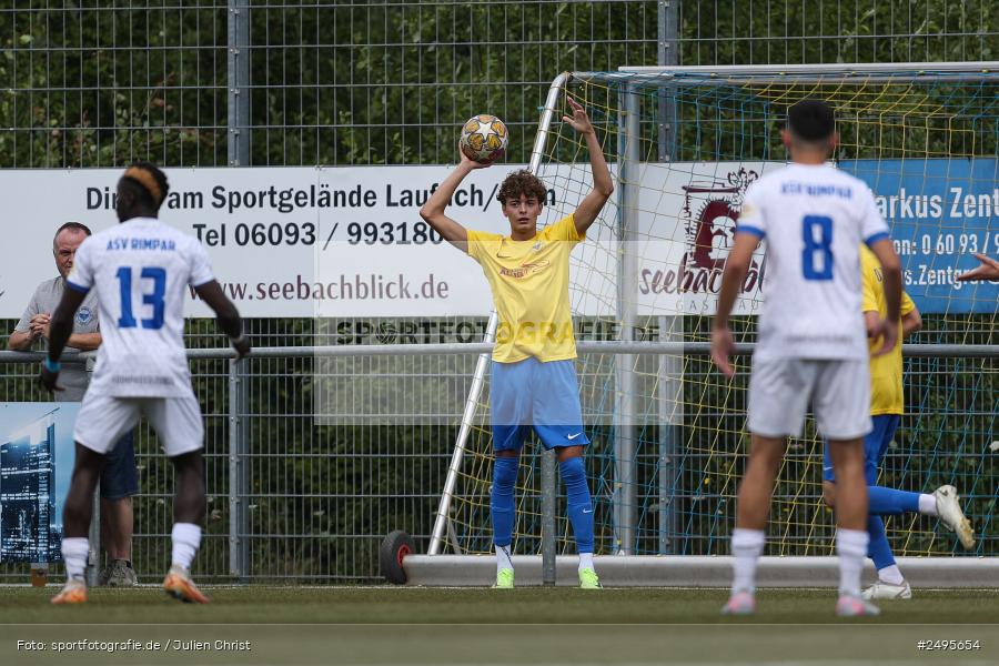 Sportgelände Seebachtal, Hain, 26.07.2025, sport, action, Fussball, BFV, 2. Spieltag, Landesliga Nordwest, ASV, DJK, ASV Rimpar, DJK Hain - Bild-ID: 2495654