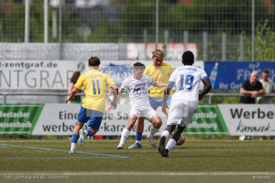 Sportgelände Seebachtal, Hain, 26.07.2025, sport, action, Fussball, BFV, 2. Spieltag, Landesliga Nordwest, ASV, DJK, ASV Rimpar, DJK Hain - Bild-ID: 2495663