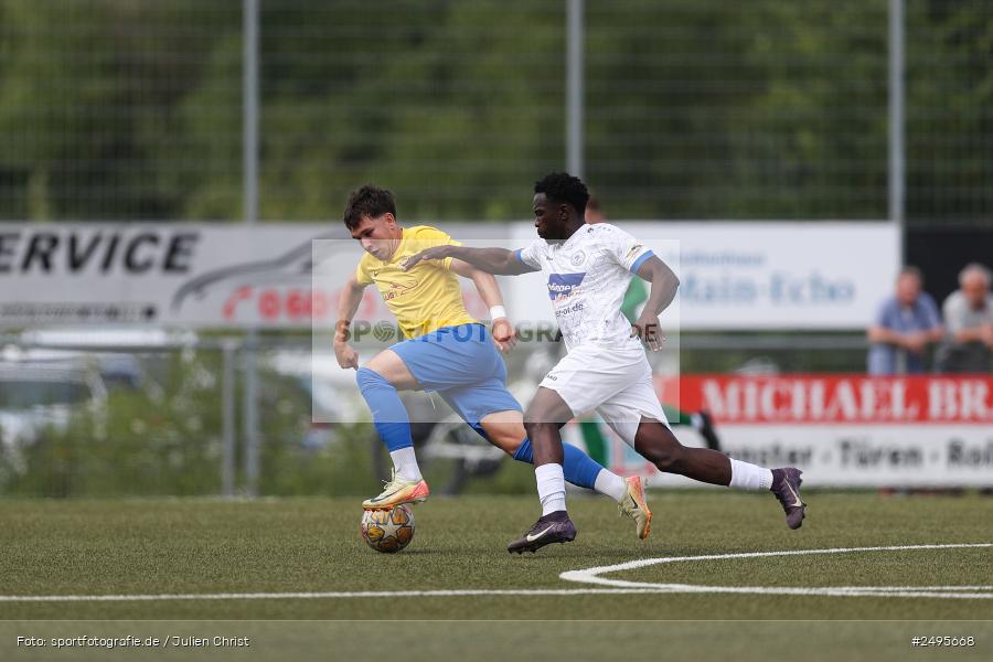Sportgelände Seebachtal, Hain, 26.07.2025, sport, action, Fussball, BFV, 2. Spieltag, Landesliga Nordwest, ASV, DJK, ASV Rimpar, DJK Hain - Bild-ID: 2495668