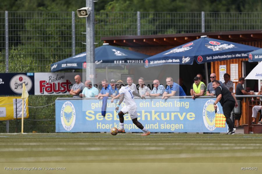 Sportgelände Seebachtal, Hain, 26.07.2025, sport, action, Fussball, BFV, 2. Spieltag, Landesliga Nordwest, ASV, DJK, ASV Rimpar, DJK Hain - Bild-ID: 2495672