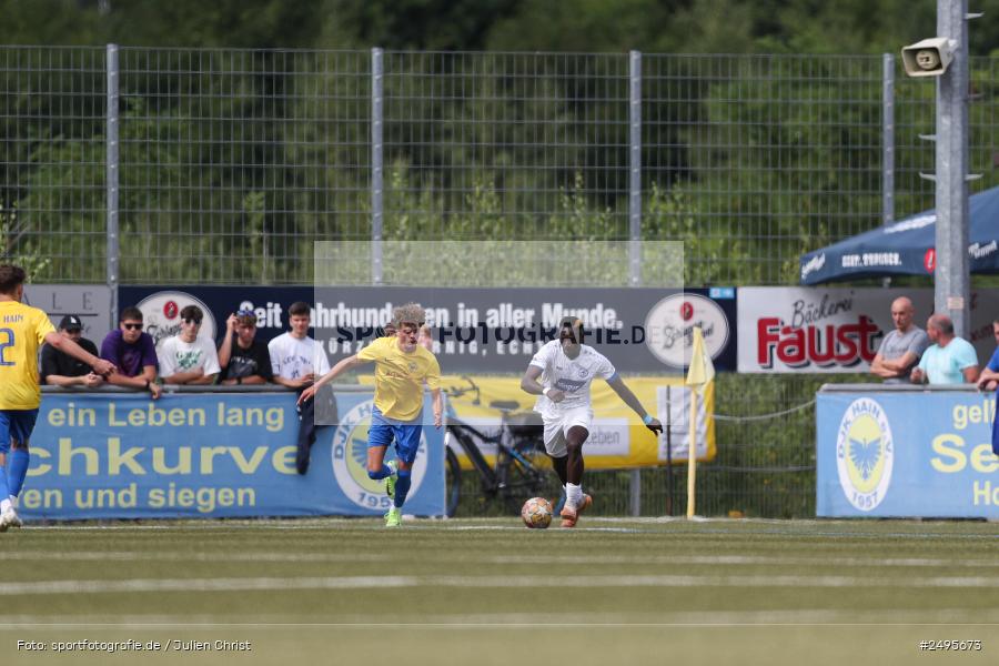 Sportgelände Seebachtal, Hain, 26.07.2025, sport, action, Fussball, BFV, 2. Spieltag, Landesliga Nordwest, ASV, DJK, ASV Rimpar, DJK Hain - Bild-ID: 2495673