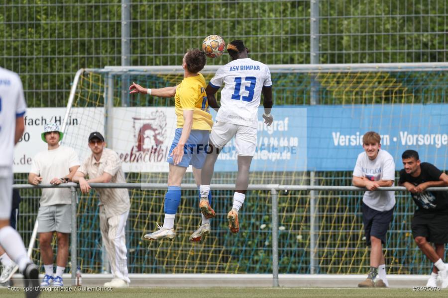Sportgelände Seebachtal, Hain, 26.07.2025, sport, action, Fussball, BFV, 2. Spieltag, Landesliga Nordwest, ASV, DJK, ASV Rimpar, DJK Hain - Bild-ID: 2495676