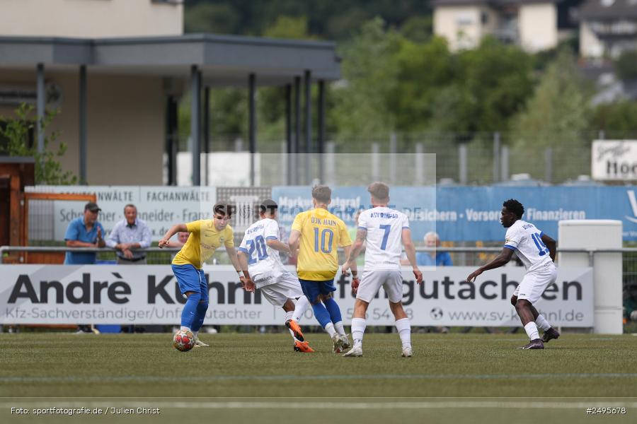 Sportgelände Seebachtal, Hain, 26.07.2025, sport, action, Fussball, BFV, 2. Spieltag, Landesliga Nordwest, ASV, DJK, ASV Rimpar, DJK Hain - Bild-ID: 2495678