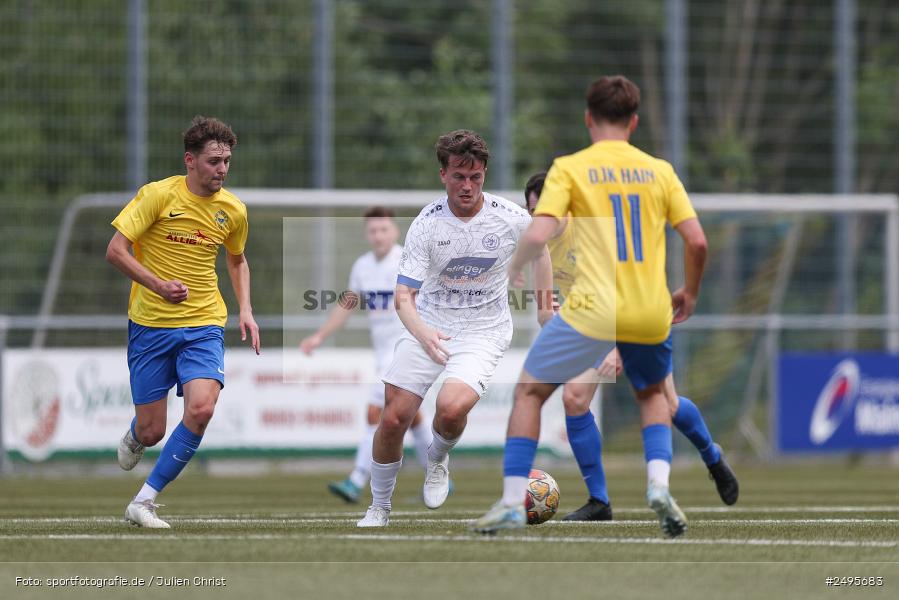 Sportgelände Seebachtal, Hain, 26.07.2025, sport, action, Fussball, BFV, 2. Spieltag, Landesliga Nordwest, ASV, DJK, ASV Rimpar, DJK Hain - Bild-ID: 2495683