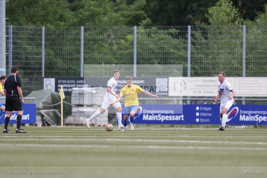 Sportgelände Seebachtal, Hain, 26.07.2025, sport, action, Fussball, BFV, 2. Spieltag, Landesliga Nordwest, ASV, DJK, ASV Rimpar, DJK Hain - Bild-ID: 2495686