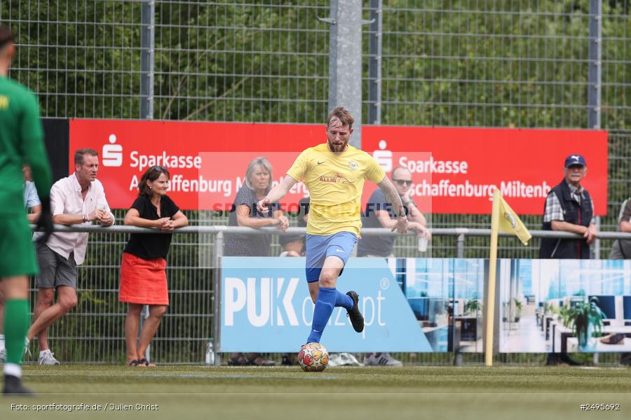 Sportgelände Seebachtal, Hain, 26.07.2025, sport, action, Fussball, BFV, 2. Spieltag, Landesliga Nordwest, ASV, DJK, ASV Rimpar, DJK Hain - Bild-ID: 2495692