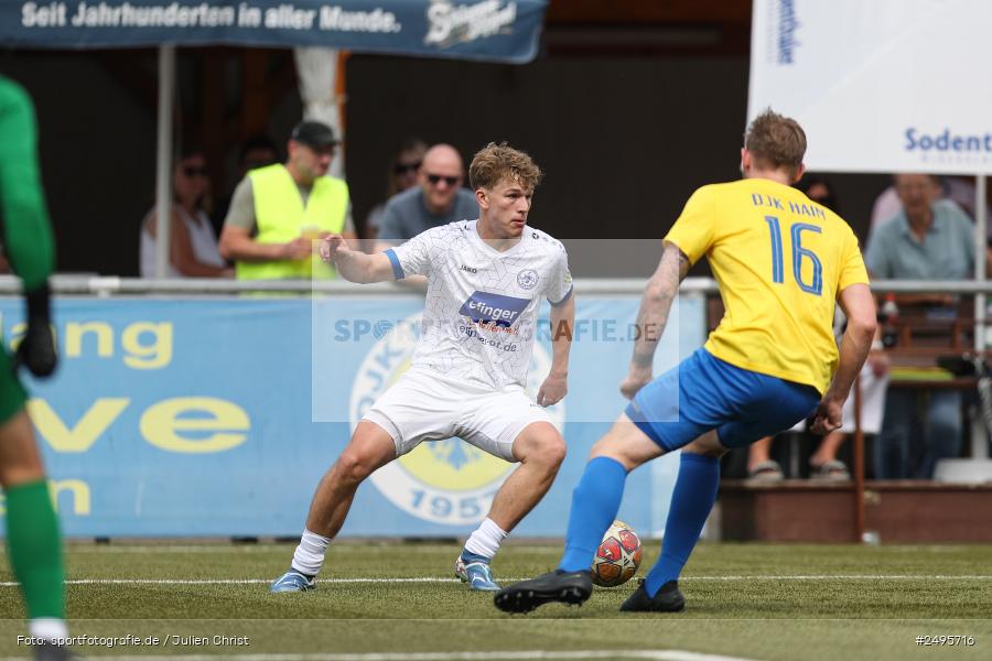 Sportgelände Seebachtal, Hain, 26.07.2025, sport, action, Fussball, BFV, 2. Spieltag, Landesliga Nordwest, ASV, DJK, ASV Rimpar, DJK Hain - Bild-ID: 2495716