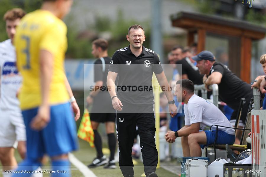 Sportgelände Seebachtal, Hain, 26.07.2025, sport, action, Fussball, BFV, 2. Spieltag, Landesliga Nordwest, ASV, DJK, ASV Rimpar, DJK Hain - Bild-ID: 2495723