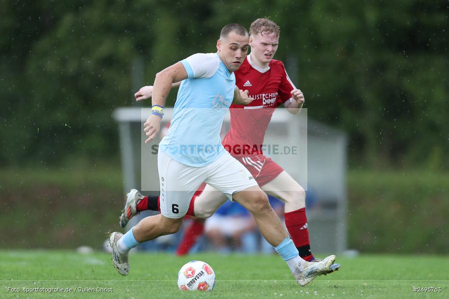 Sportgelände, Trennfeld, 27.07.2025, sport, action, Fussball, BFV, 2. Spieltag, Kreisklasse Würzburg Gr. 3, FCK, SVT, SG 1 FC Karsbach, SV Trennfeld - Bild-ID: 2495763