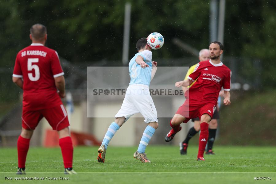 sport, action, Trennfeld, Sportgelände, SVT, SV Trennfeld, SG 1 FC Karsbach, Kreisklasse Würzburg Gr. 3, Fussball, FCK, BFV, 27.07.2025, 2. Spieltag - Bild-ID: 2495796
