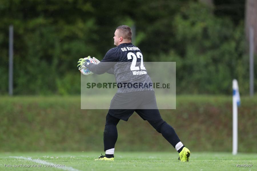 sport, action, Trennfeld, Sportgelände, SVT, SV Trennfeld, SG 1 FC Karsbach, Kreisklasse Würzburg Gr. 3, Fussball, FCK, BFV, 27.07.2025, 2. Spieltag - Bild-ID: 2495807
